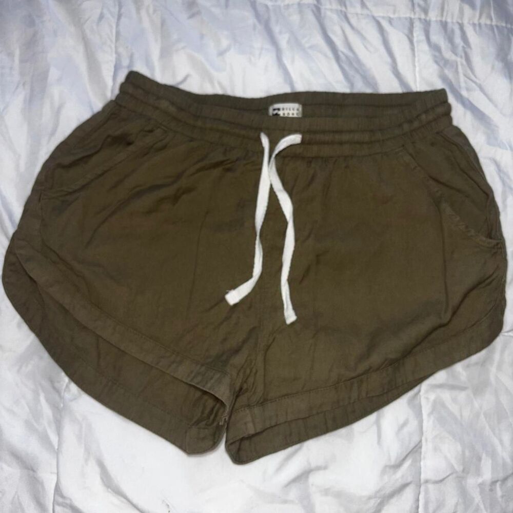Billabong Women's Khaki and Green Shorts